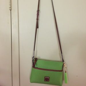 DOONEY and BOURKE Ginger Pouchette In Kelly Green